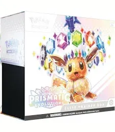Prismatic Evolutions Elite Trainer Box